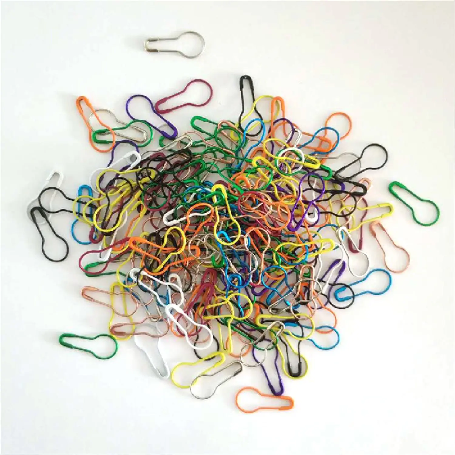 High Quality Copper And Iron Gourd Brooch Tag Safety Pin Clothing Accessories 1000 20-Color Selectable