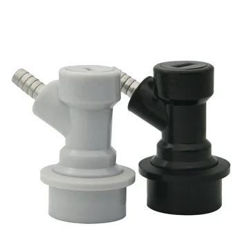 

1 Pair Beer Faucet Connector Air Liquid Beer Keg Quick Disconnects Set Homebrew Ball Lock Beer Barbed Connectors