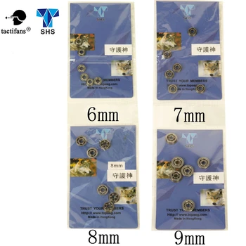 

SHS 6/7/8/9mm Stainless Steel High Precision Ball Bearing For Airsoft AEG Gearbox Hunting Accessories For tight durable gearbox