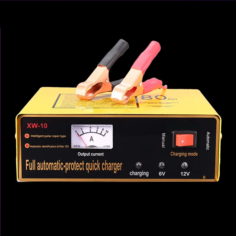 

Full Automatic Car 6V 12V Car Battery Charger Motorcycle Truck Lead Acid Battery Intelligent Charger
