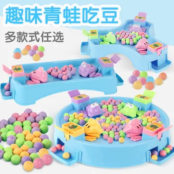 

Hungry Frogs Educational Toy Creative Desktop Interactive Game Beads Feeding Toy Kid Gift Puzzle Parent-Child Game Toy
