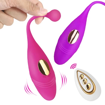 Wireless Remote Control Vibrator for Women Silicone Vibrating Egg Dildo Vibrator Clit G-spot Stimulator Adult Sex Toys For Women 2