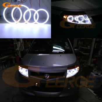 

For proton savvy 2005-2010 Excellent Ultra bright illumination COB led angel eyes halo rings