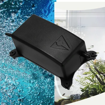 

1.2L/min Aquarium Oxygen Pump Super-silent Fish Tank Aerator Mini Air Compressor Oxygen Pump Supplies Accessories Pet