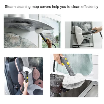 

Accessories Steam Cleaner Parts Replacement 6pcs Brush Nozzle For KARCHER
