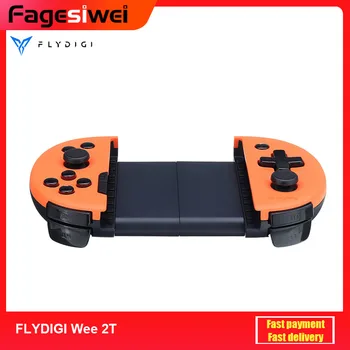 

FLYDIGI Wee 2T Gamepad Wireless Bluetooth Mobile Game Controller PUBG Motion Sensing IOS Android with Mouse Keyboard Converter