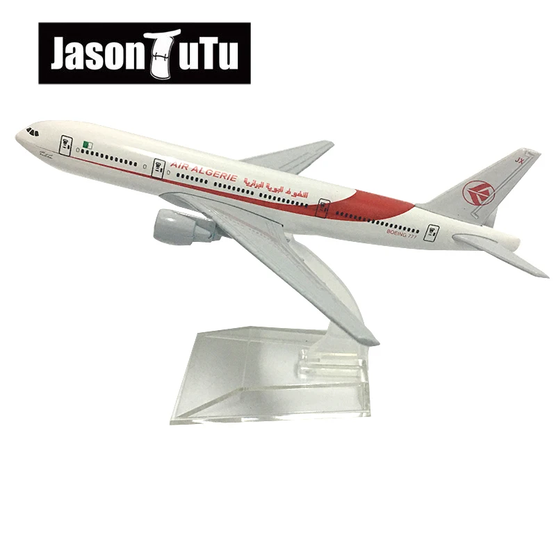 JASON tutú-avión aerodinámico de 16cm, modelo de avión de Metal fundido a presión, escala 777, envío directo de fábrica, Boeing 1/400