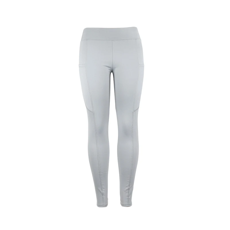 Gray Trousers Iwuparty, сексуальные леггинсы, спортивные, женские, для фитнеса, пуш-ап, Joga, штаны, карманы, для тренировки, для спортзала, Ropa Deportivas Mujer, одежда для бега, трусики - Цвет: Gray Trousers