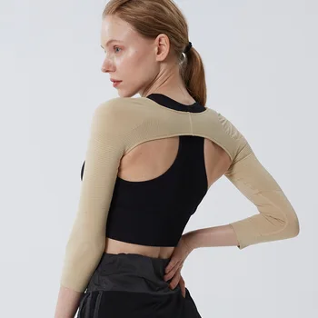 

Thin Arm Beam Arm Elastic Sleeve Anti-Hunchback Posture Correction Pressure Body Corset Beauty Back Underwear Shoulder Pad