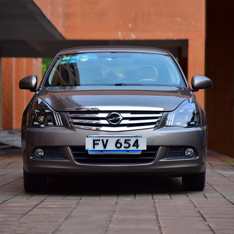 Головной светильник в сборе для Nissan Sentra 2006- Bluebird Sylphy светодиодный головной светильник полный светодиодный светильник источник последовательный сигнал поворота