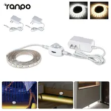 

US EU Plug PIR Motion Sensor LED Wireless Under Cabinet Light Waterproof LED Strip Light Closet TV Back Decoration Night lamp