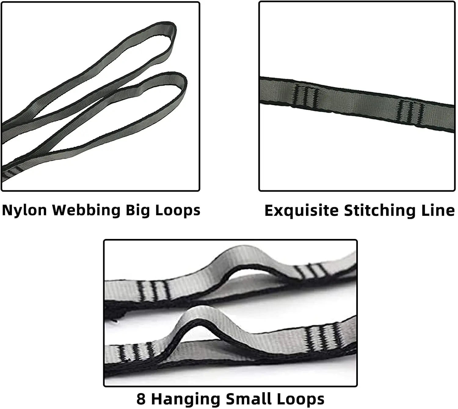 Description Picture 6 of itemHanging Rope Climbing Rope Chrysanthemum Yoga Stretch Belt Extender Strap Rope for Aerial Yoga Hammock Swing Flying Anti-Gravity
