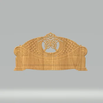 

Bedroom furniture STL format design files CNC router carving engraving whole set of furnitures ArtCAM Aspire files