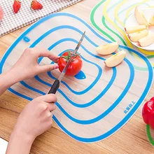 

Kitchen Gadgets 1Pcs Plastic Chopping Frosted Cutting Board Kitchen Cutting Board Vegetable Meat Tools Kitchen Accessories