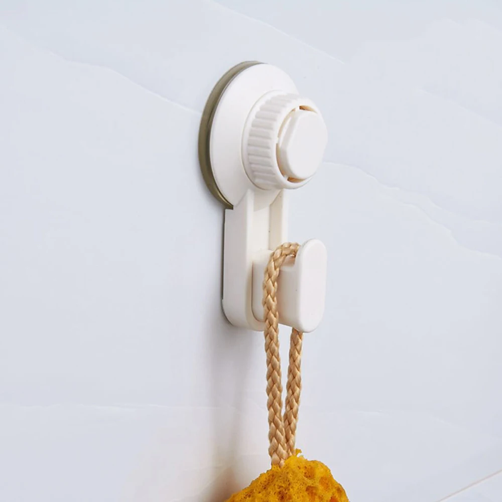 Полезный 1 шт. мощный крючок на присоске высококачественный, бесшовный крючок на присоске Ванная комната Кухня вакуумный дверной крючок