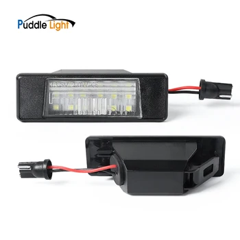 

2Pcs Error Free Car LED Number License Plate Lights ForNissan Armada NV200 Juke Qashqai X-Trail Versa Pathfinder Teana Nismo