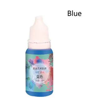 

12 Colors Art Ink Resin Pigment Kit Colorant Dye Ink Diffusion Jewelry Tools DIY DXAA