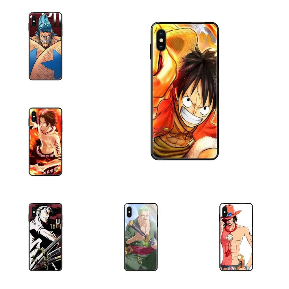 Милый цельный чехол из ТПУ с обезьянкой D Luffy Ace Zoro для Samsung Galaxy S20 S10e S10 S9 S8 S7 S6 S5 edge Lite