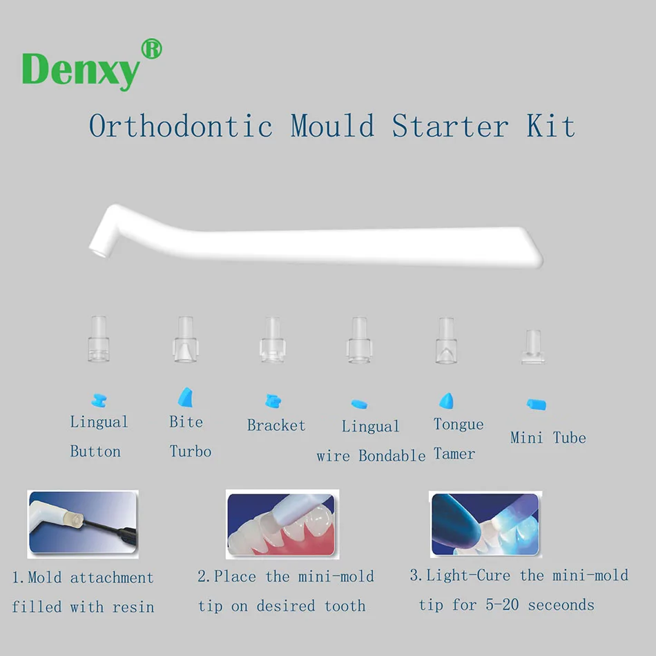Denxy Dental Orthodontic Mould Starter Kit Ortho Injection Mould Kit