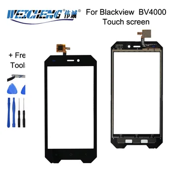

WEICHENG for Blackview TP BV4000 Touch Screen Assembly Replacement Glass Screen for Blackview Bv4000 Mobile Phone Repair