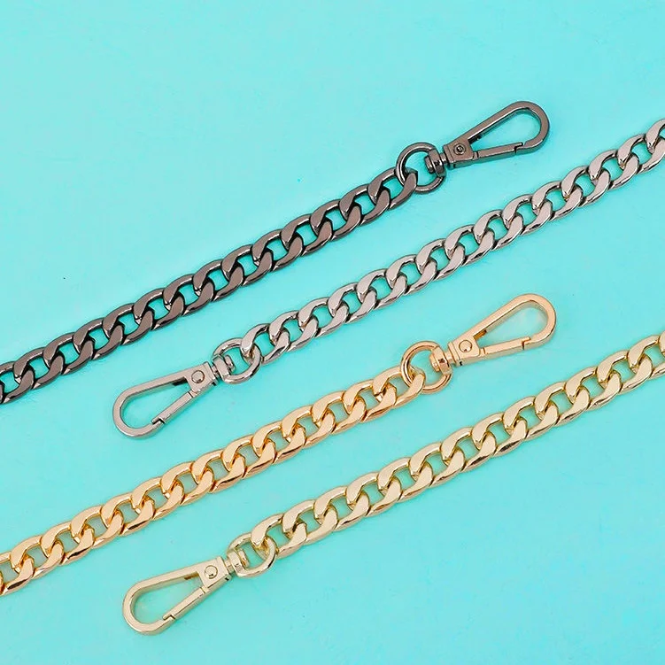 120cm Gold Chain Straps For Bags Shoulder Handbag Chains DIY Belt Hardware For H
