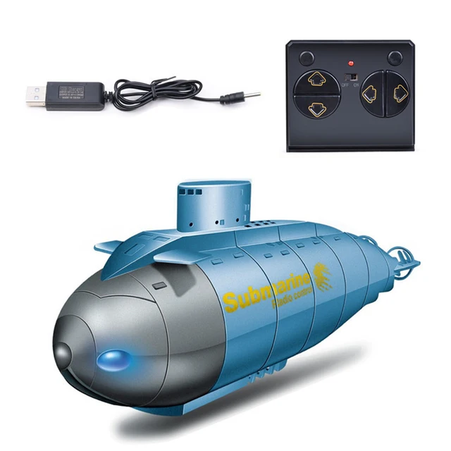 2.4G Remote Control Kids Toy Water Sports Submarine Electric Boat 6 Channel Mini Wireless Remote Control Diving Model 2