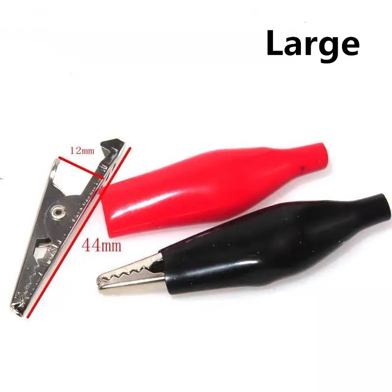 Testing Probe Mini Alligator Test Clips 28MM 35MM 44MM 20 Pcs