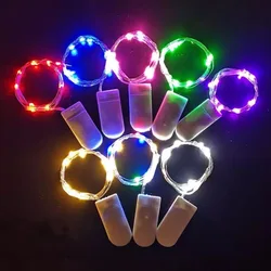 2Packs of Fairy light Battery Included String Lights LED Copper Wire Starry Lights Garland Christmas Wedding Party Decoration
