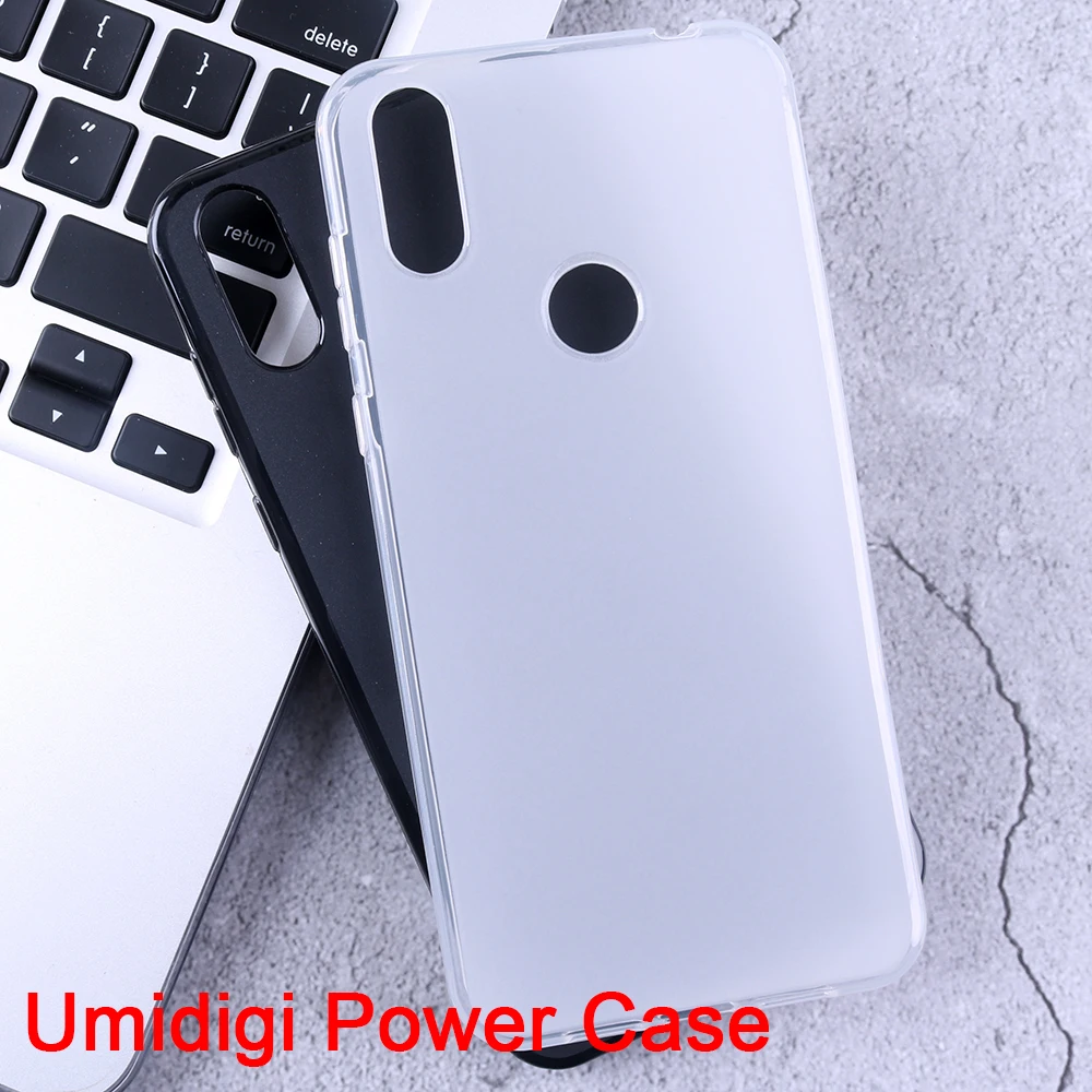 

For Umidigi Power Matte Case TPU Silicone Phone Cover Case for UMI Power UMI A5 ProWallet Case with Card Pocket with Lanyard