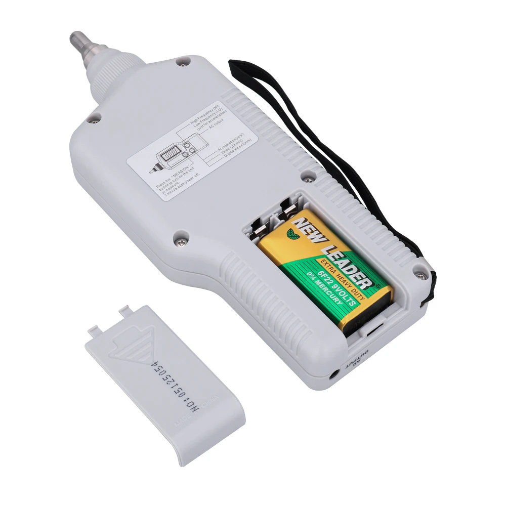 portable vibration meter Smart Sensor AS63A acceleration / displacement / velocity Vibration measurer analyzer vibrometer