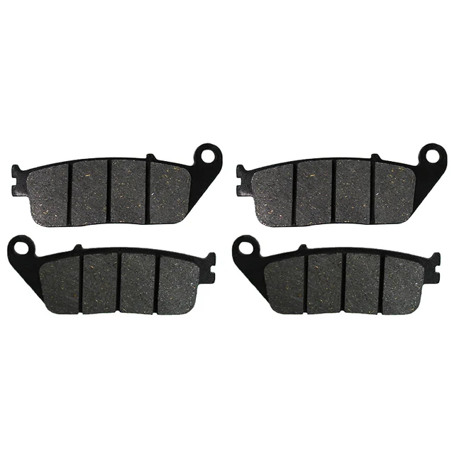 AHL Motorcycle Front and Rear Brake Pads For Suzuki AN650 AN 650 Burgman FA142 FA124 2 Pairs Front