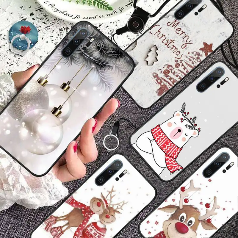 

Merry Christmas Deer sugar bear Phone Case For Huawei NOVA 2 2i 2s 3i 4 4e 5 plus P10 lite 20 P20 pro honor10
