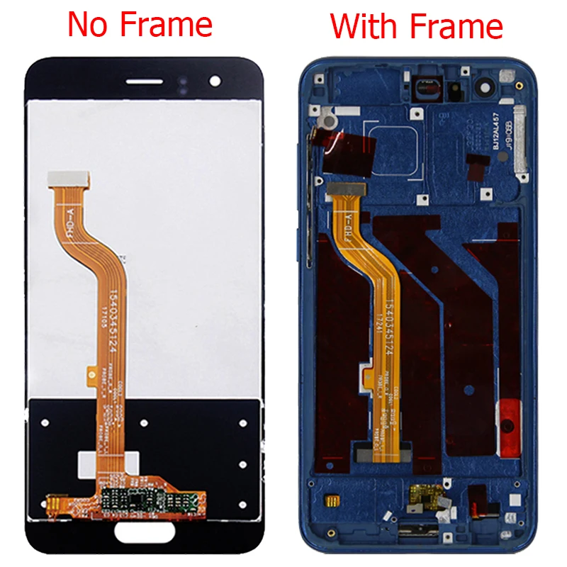 Оригинальный ЖК дисплей для Huawei Honor 9 с рамкой 5 15 &quotдля STF L09 AL00 сенсорный экран