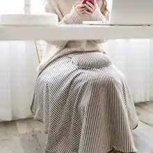 Электрическое USB нагревательное одеяло, зимнее теплое нагревательное одеяло для дома и офиса, переносное мягкое берберское Флисовое одеяло