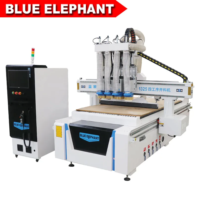 1325 Китай мульти шпиндель cnc маршрутизатор CE сертификат cnc металла гравировальный станок для дерева гравировки и резки