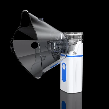 

Mini Handheld portable autoclean Inhale Nebulizer Mesh atomizer silent inhaler nebuliser inhalator for kids nebulizador portatil
