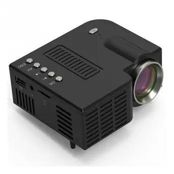 

UC28C 320x180 Video Projector Home Theater Bedroom Practical Led Mini Portable 13-79 inch White Black
