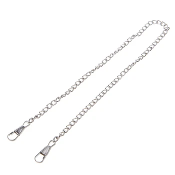 

Metal Purse Chain Strap Handle Shoulder DIY Cross Body Bag Handbag Replacement M5TE