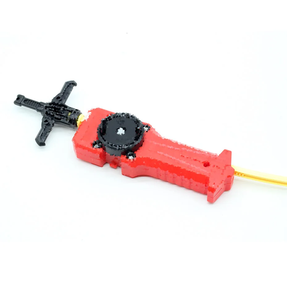Beyblade Bayblade BURST B121 B122 B120 B67 без пускового устройства и коробки, металлический пластик, волчок, Bey Blade, лопасти, игрушки для детей - Цвет: launcher