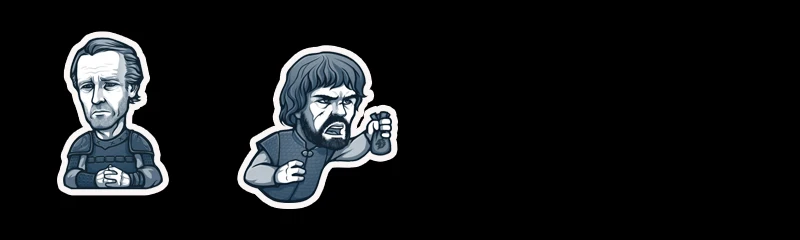 50 шт. ТВ Сезон 8 Игра престолов наклейка s для детской игрушки водонепроницаемый стикер для DIY чемодан ноутбук велосипедный шлем автомобильные наклейки