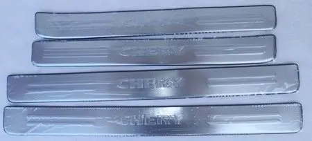 Allotec только в CHERY V5 из нержавеющей стали добро пожаловать педаль порог для автомобиля 4S магазин изменение отделка Аксессуары автомобильные принадлежности