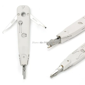 

RJ11 RJ45 Insertion Ethernet Punch Down Network Tool Kit for Krone 110 Lsa-plus Telecom Phone Wire Cable Dropship