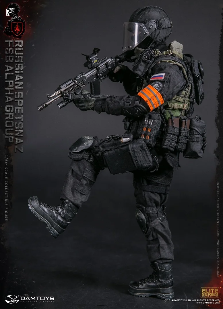 DAMTOYS 1/6 русский спецназ фsb АЛЬФА группа фигурка военный солдат мужские фигурки модели