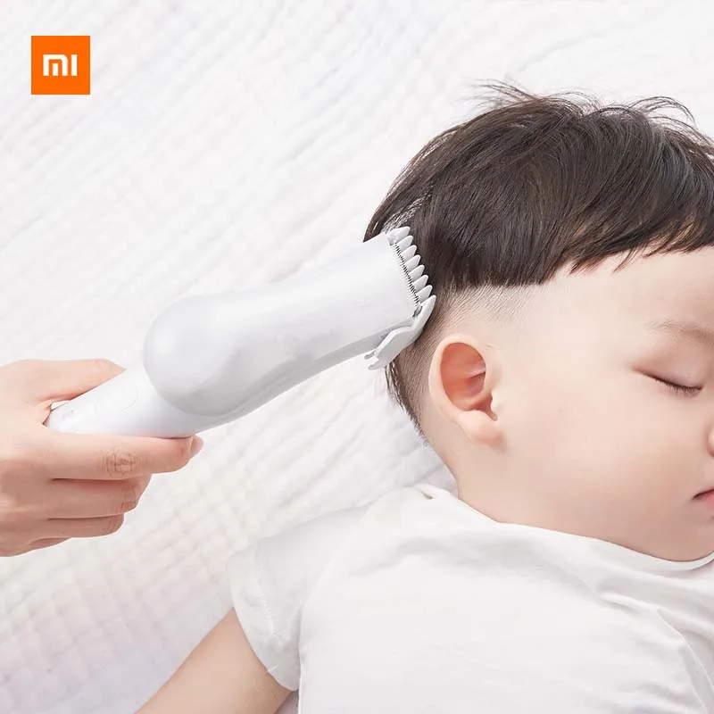Xiaomi Mijia Rushan Детские умные машинки для стрижки волос полностью моющиеся двухъядерный большой насос магнитного хранения и хранения