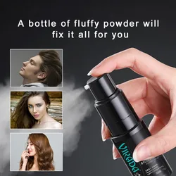 1pc 15g macio cabelo em pó modelagem de cabelo volumizing mattifying pó fibra hairspray melhor poeira ele homens mulheres estilo de cabelo tslm1