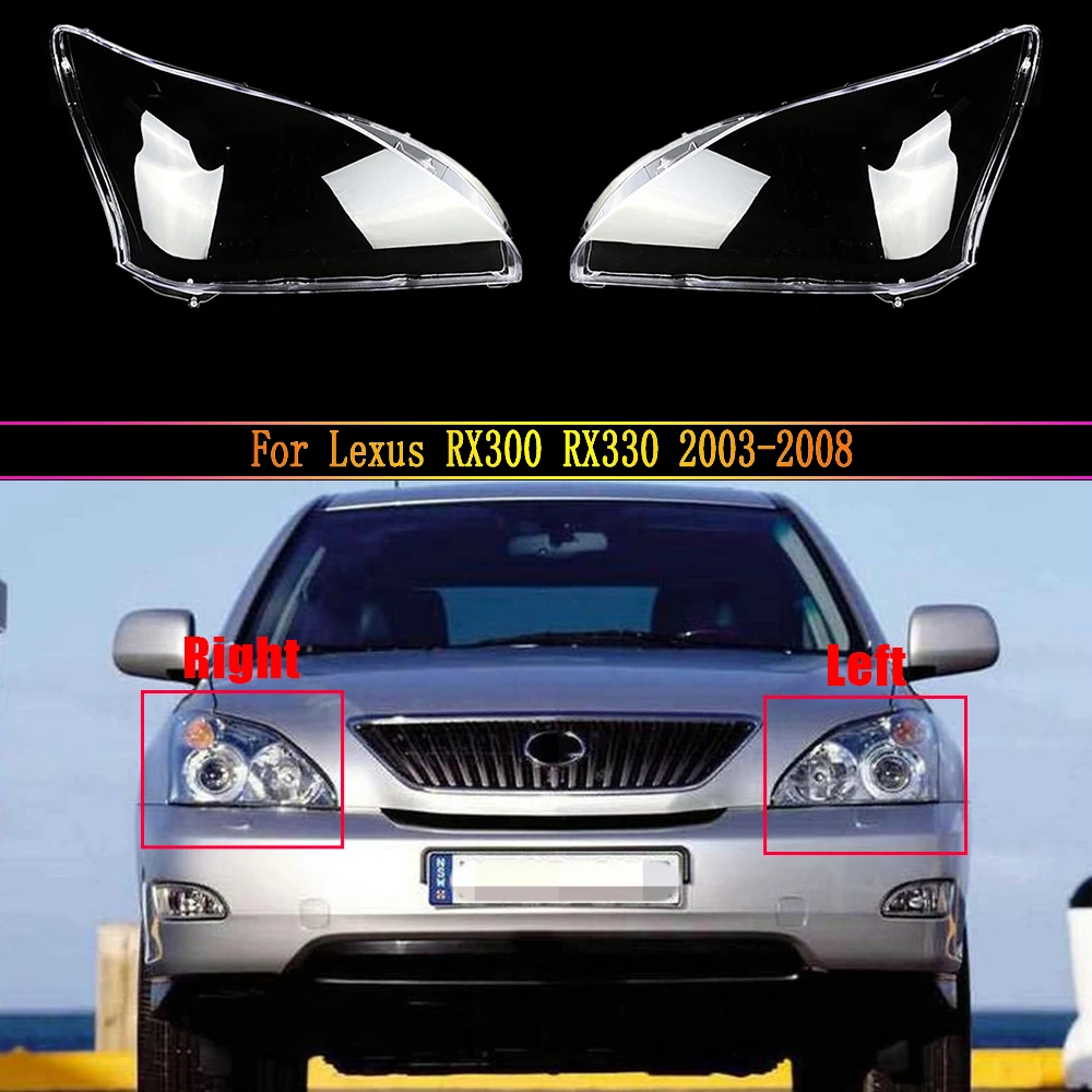 Headlamp Lens For Lexus RX300 RX330 2003 ~ 2008 Headlight Cover Car Replacement Auto Shell