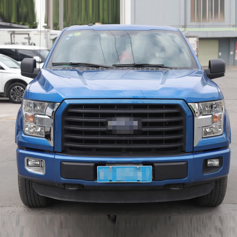 ABS передняя пластиковая отделка декор части решетка для-17 Ford новая модель F150