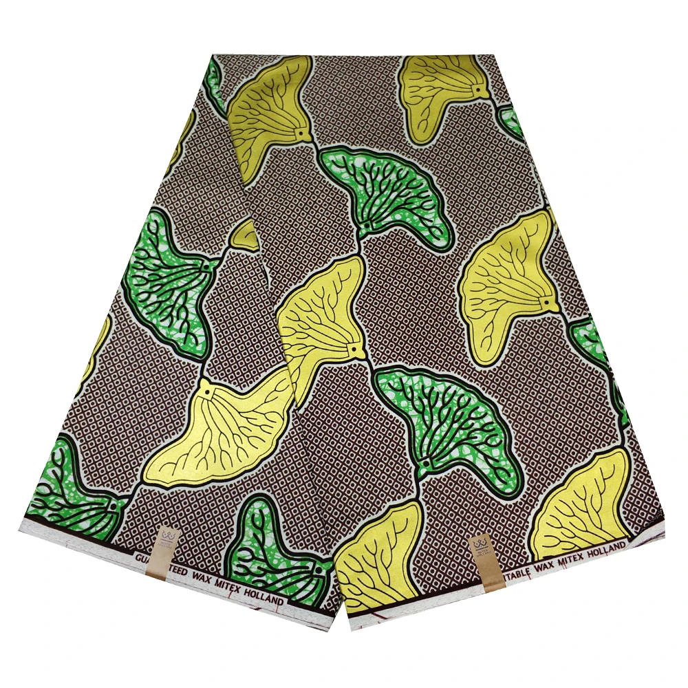 

African golden wax print fabric African print material lady dress DIY wax fabric Nigeria style 100% cotton 6yards/free shipping