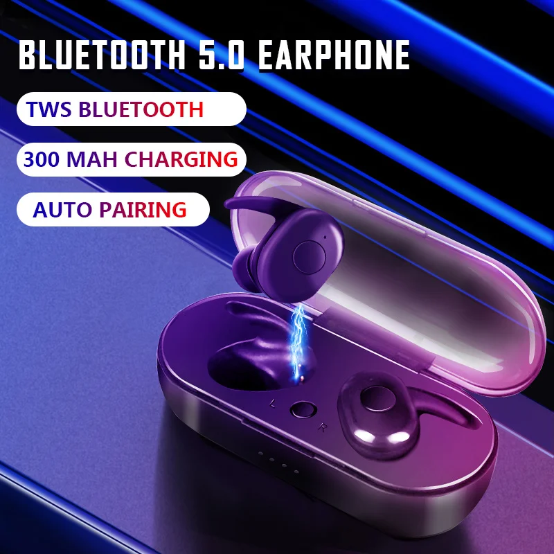 TWS Bluetooth 5 0 Earphone Stereo Wireless Earbus HIFI Sound Sport Earphones Handsfree Gaming Headset with Mic for Phone ANDROID