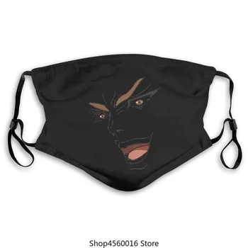 

JoJo's Bizarre ADVENTURE Kono DIO Da Masque décontracté 100% coton dessin animé mâle O Neck Masques simples Masques de dessin an